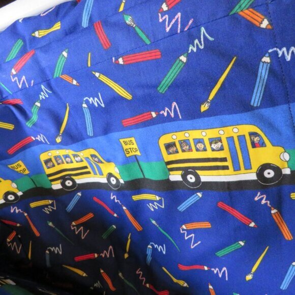 Window Curtains or Lots of Fabric 10 yards Classroom School Themed or Child Room - Picture 2 of 8